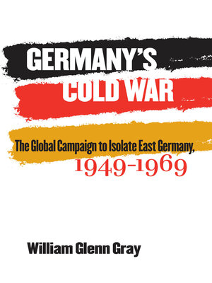 cover image of Germany's Cold War